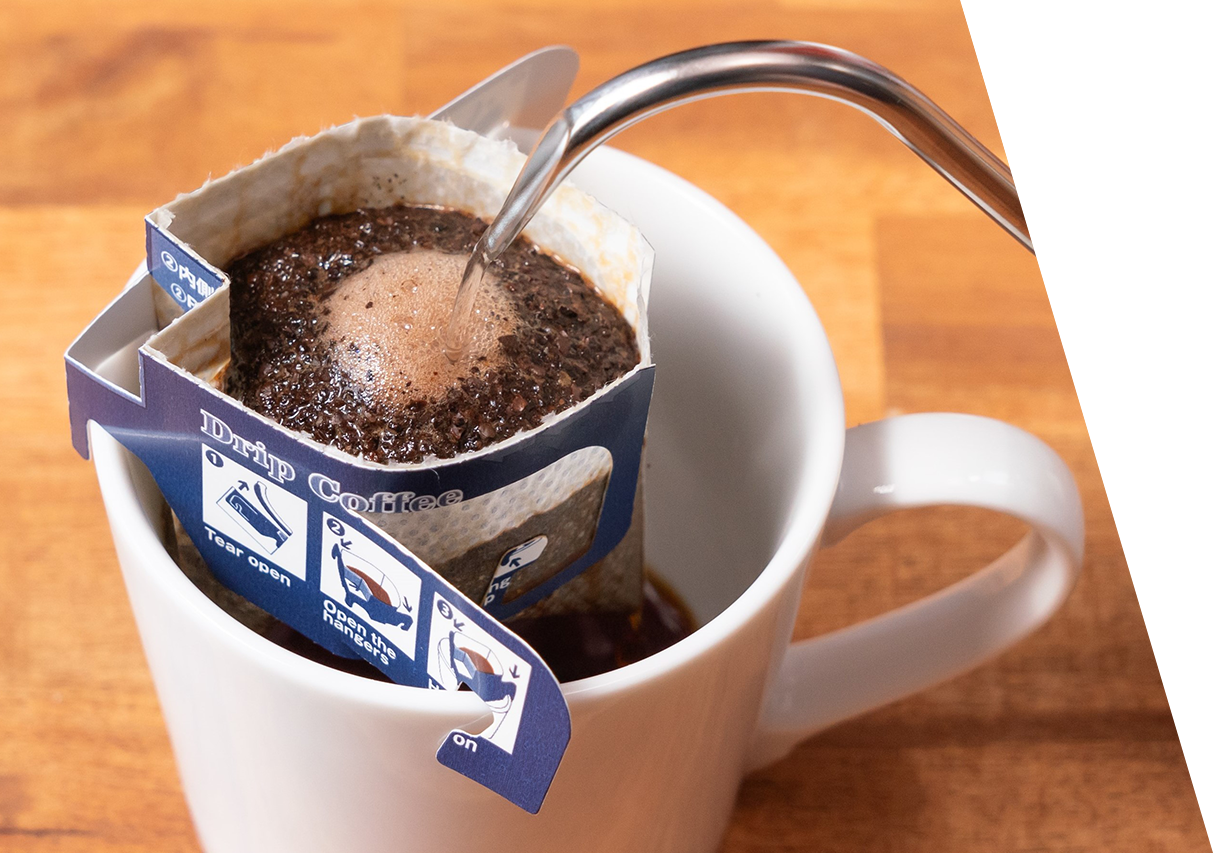 御社オリジナルの“ドリップバックコーヒー”を作りませんか?